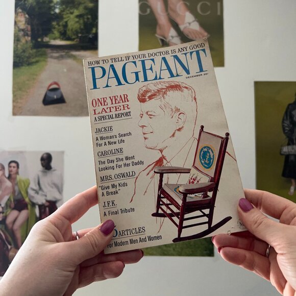 Vintage Pageant Digest Magazine December 1964 JFK Assassination Memroabilia - Picture 1 of 3